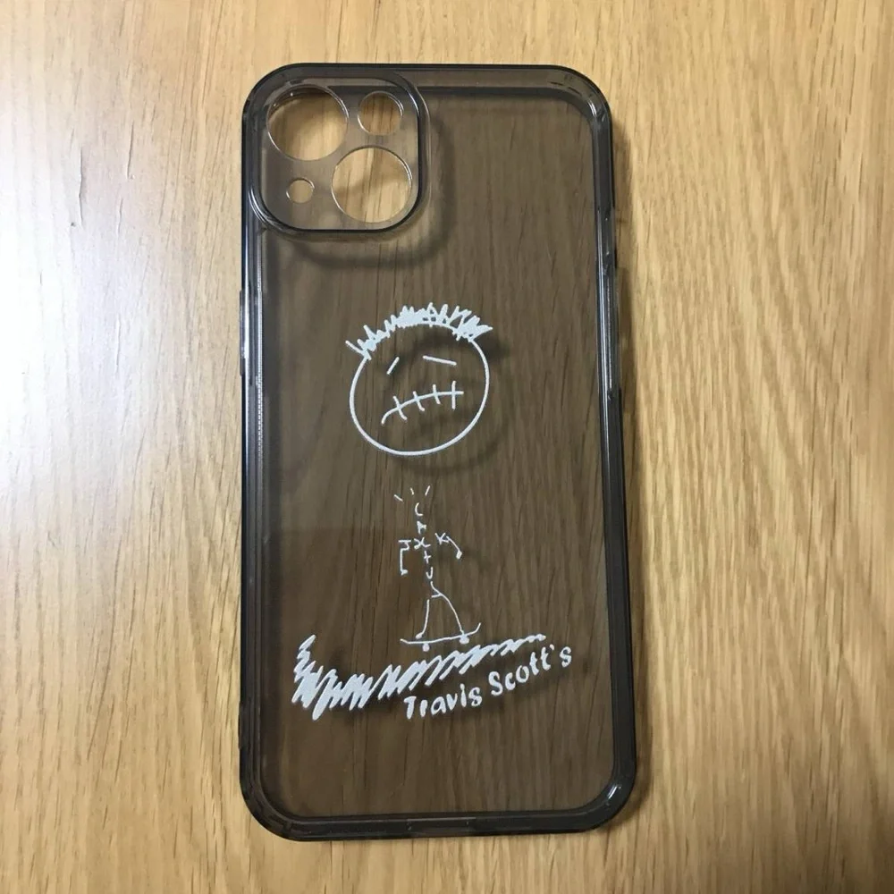 Travis Scott iPhone 13 Case Clear